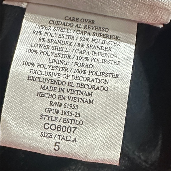 Jona Michelle Black Velvet Dress Size 5 - Picture 8 of 8